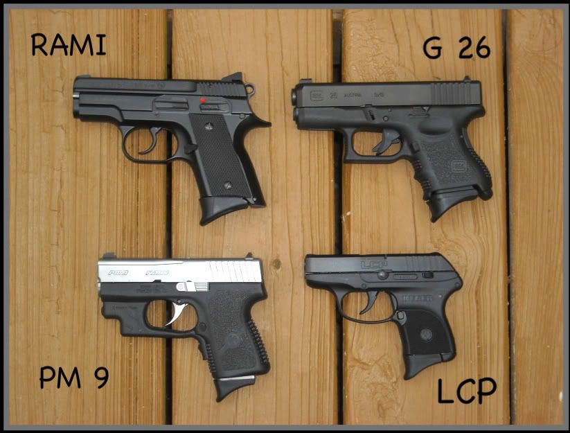 Glock 26 vs. Kahr PM9